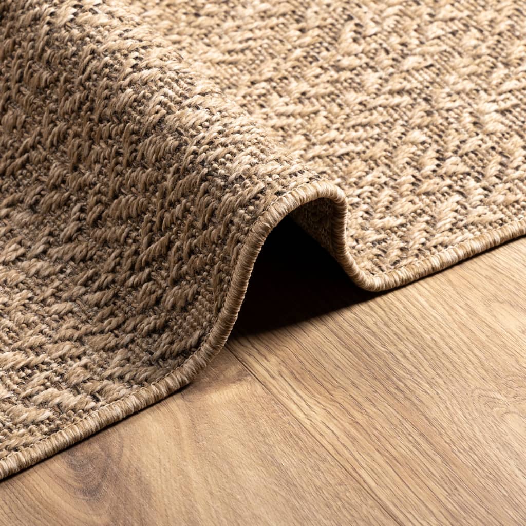 Tapis 80x150 cm aspect jute intérieur et extérieur Tapis vidaXL