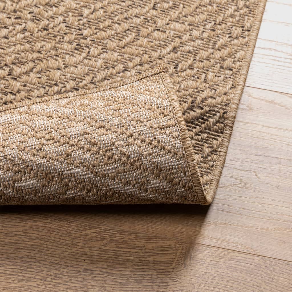 Tapis 80x150 cm aspect jute intérieur et extérieur Tapis vidaXL