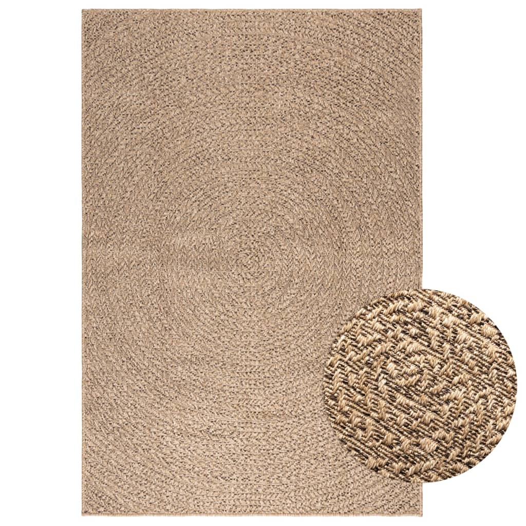 Tapis 120x170 cm aspect jute intérieur et extérieur Tapis vidaXL   