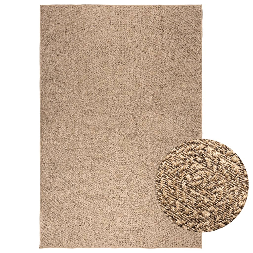 Tapis 160x230 cm aspect jute intérieur et extérieur Tapis vidaXL   