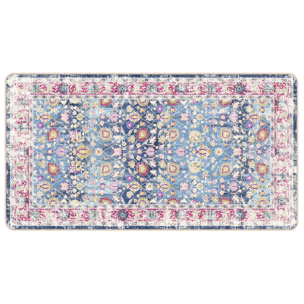 Tapis lavable multicolore 80x150 cm antidérapant Tapis vidaXL   