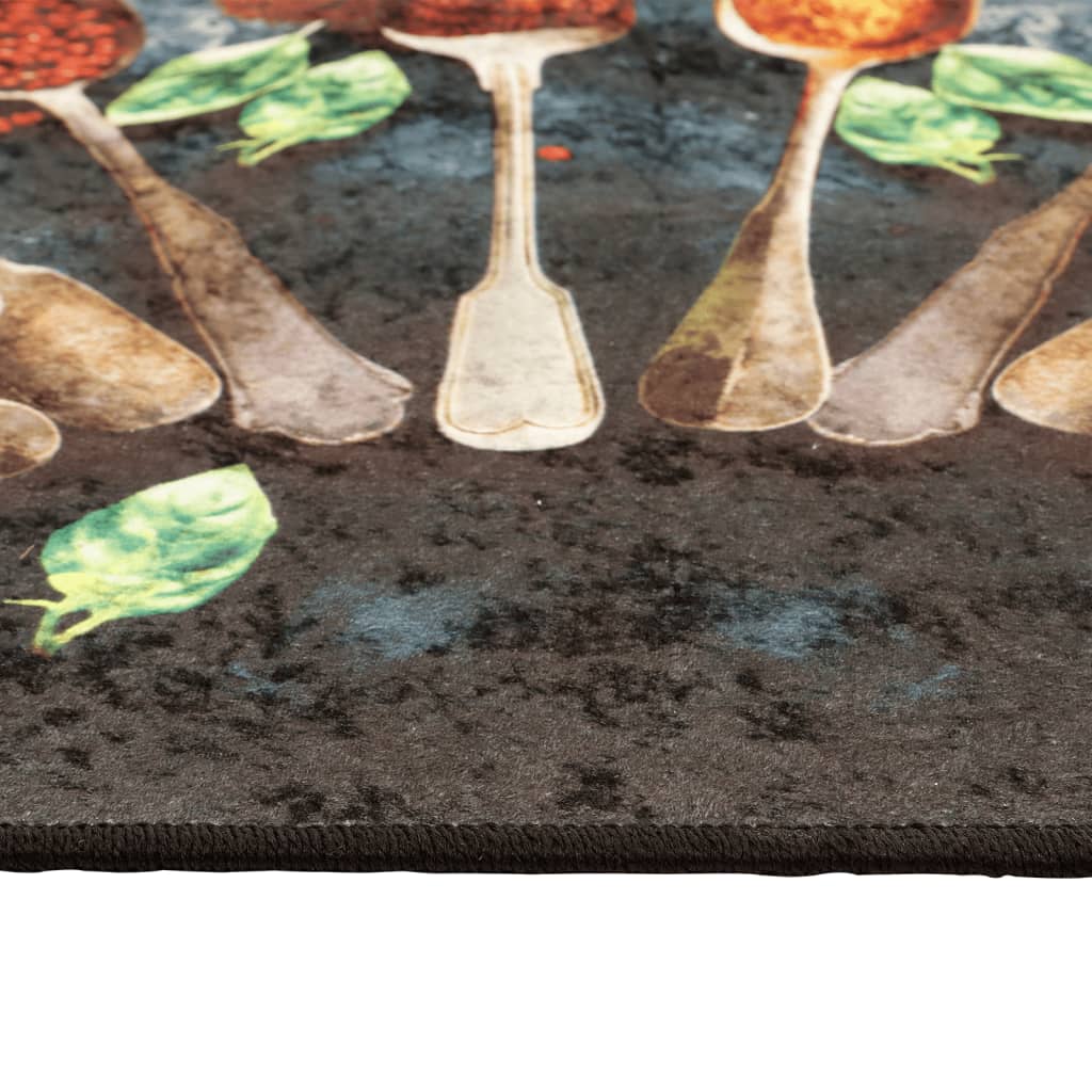 Tapis de cuisine multicolore 60x180 cm lavable antidérapant Tapis vidaXL   