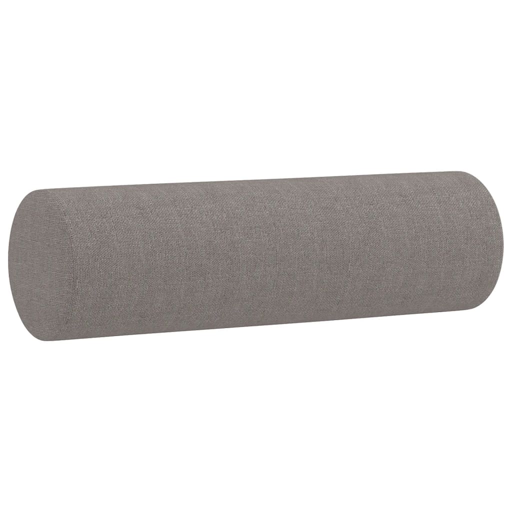 Canapé 2 places avec oreillers décoratifs taupe 140 cm tissu Canapés vidaXL   