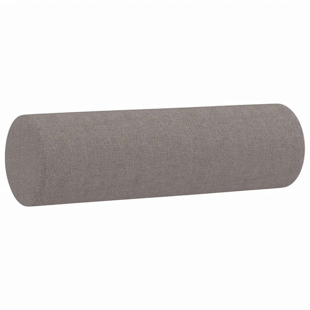 Canapé 3 places avec oreillers décoratifs taupe 180 cm tissu Canapés vidaXL   