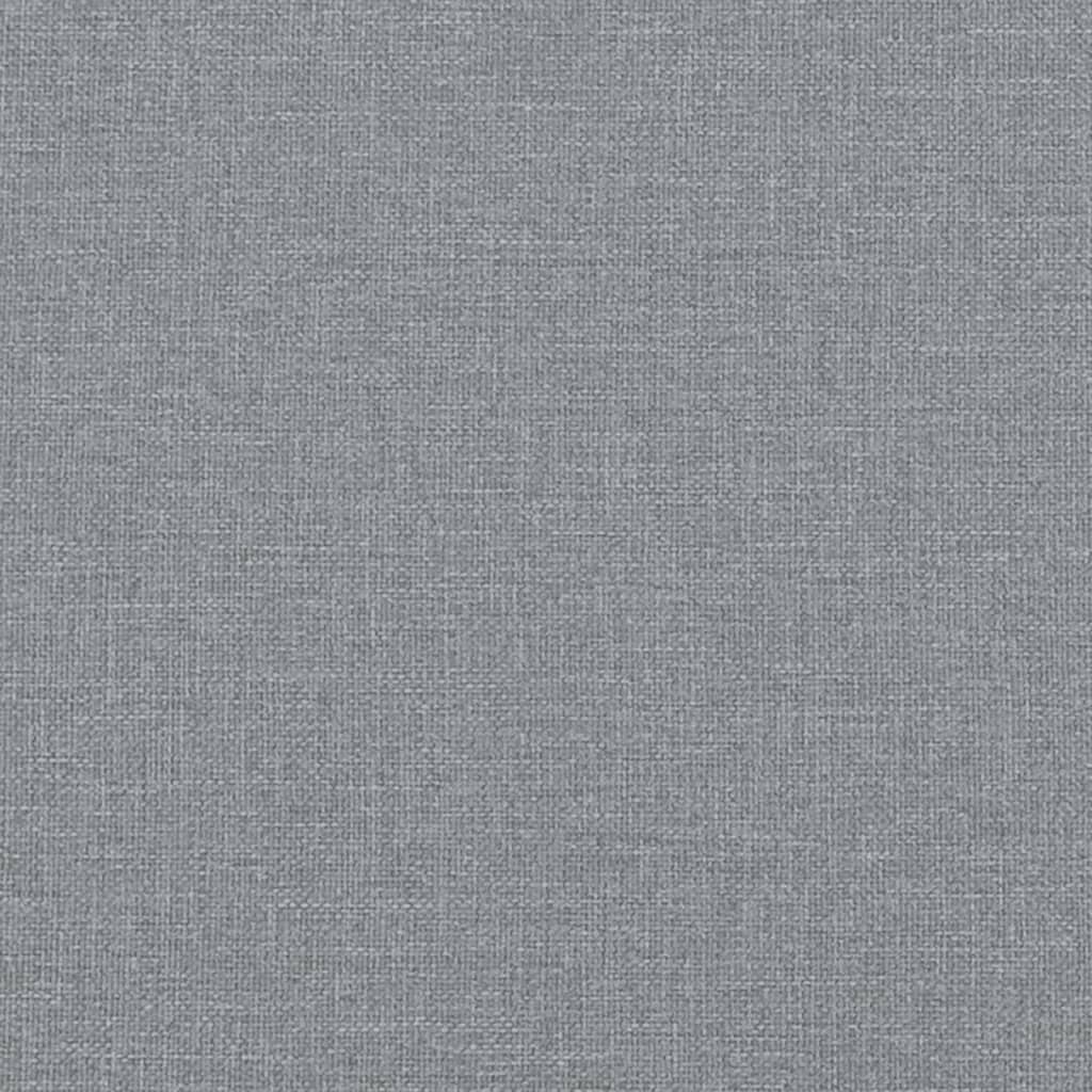 Ensemble de canapés 2 pcs coussins gris clair tissu Canapés vidaXL   