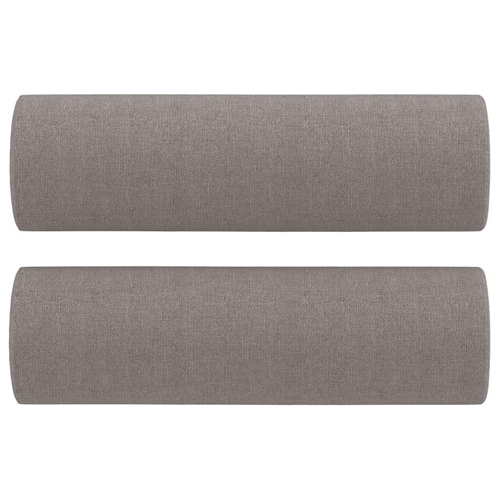 Ensemble de canapés 3 pcs avec coussins taupe tissu Canapés vidaXL   