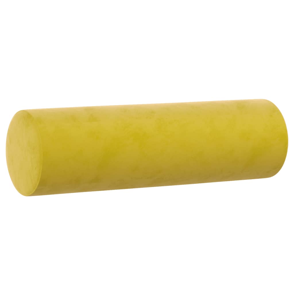 Ensemble de canapés 3 pcs avec coussins jaune velours Canapés vidaXL   