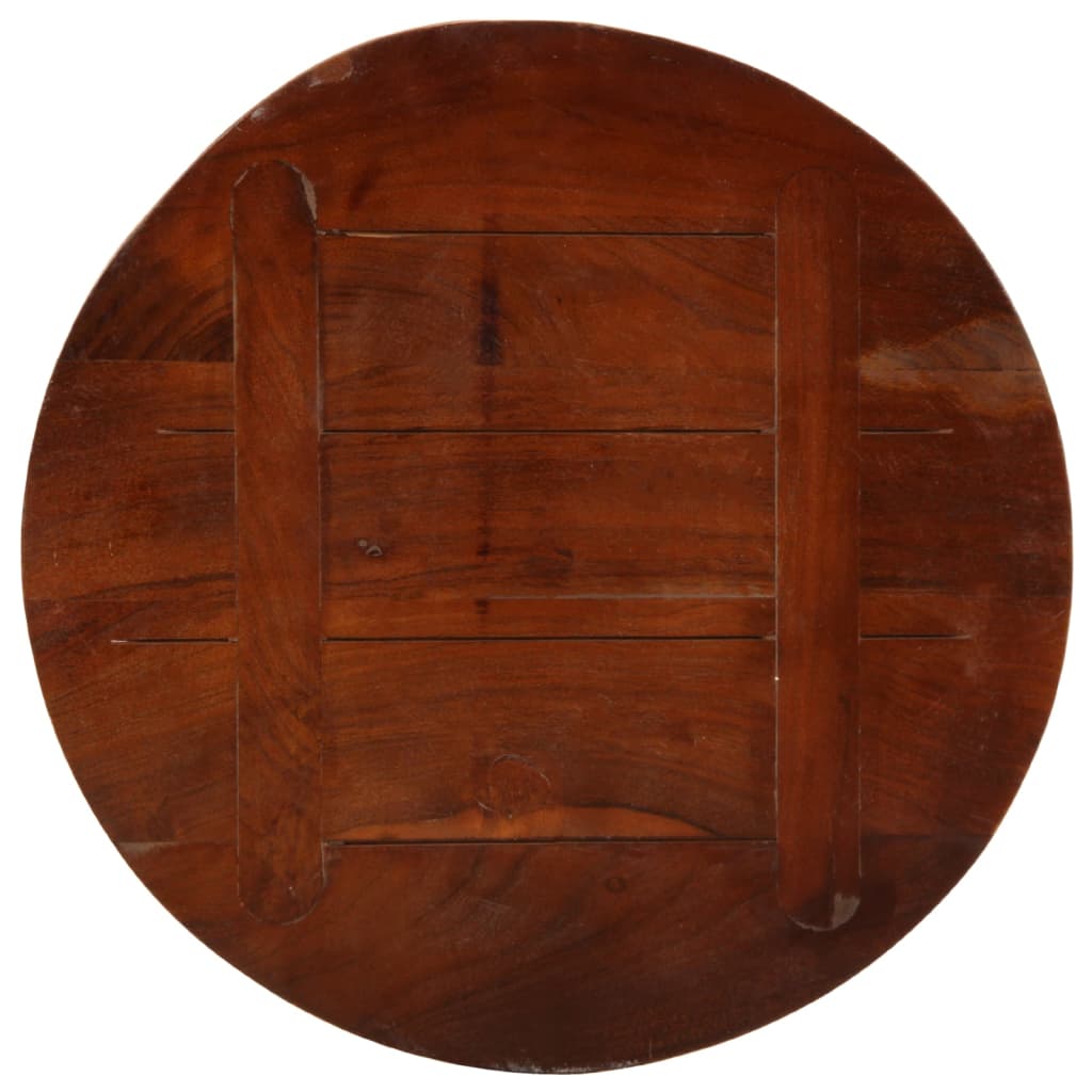 Dessus de table Ø 40x1,5 cm rond bois massif de récupération Plateaux de table vidaXL   