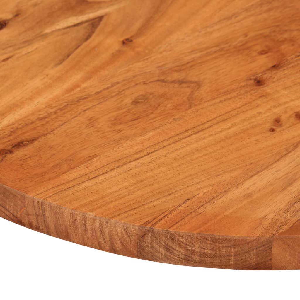 Dessus de table 120x60x3,8 cm ovale bois massif d'acacia Plateaux de table vidaXL