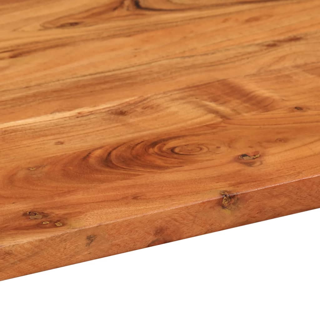 Dessus de table 120x60x3,8 cm ovale bois massif d'acacia Plateaux de table vidaXL