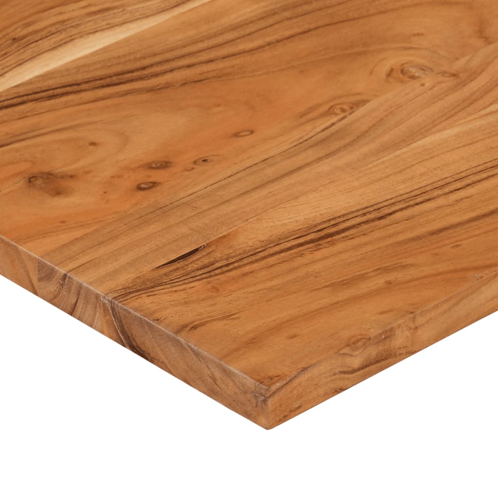 Dessus de bureau 80x50x2,5cm rectangulaire bois massif d'acacia Plateaux de table vidaXL