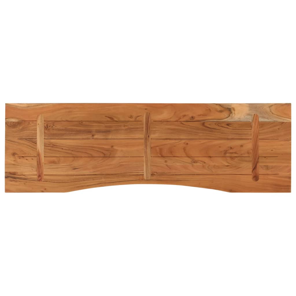 Dessus de bureau 140x50x2,5 cm rectangulaire bois massif acacia Plateaux de table vidaXL