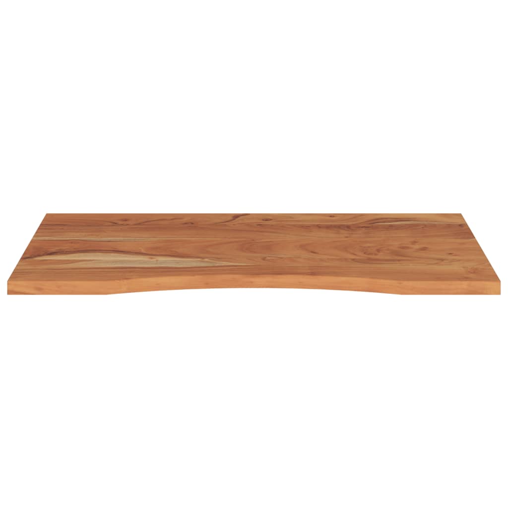 Dessus de bureau 80x60x2,5cm rectangulaire bois massif d'acacia Plateaux de table vidaXL