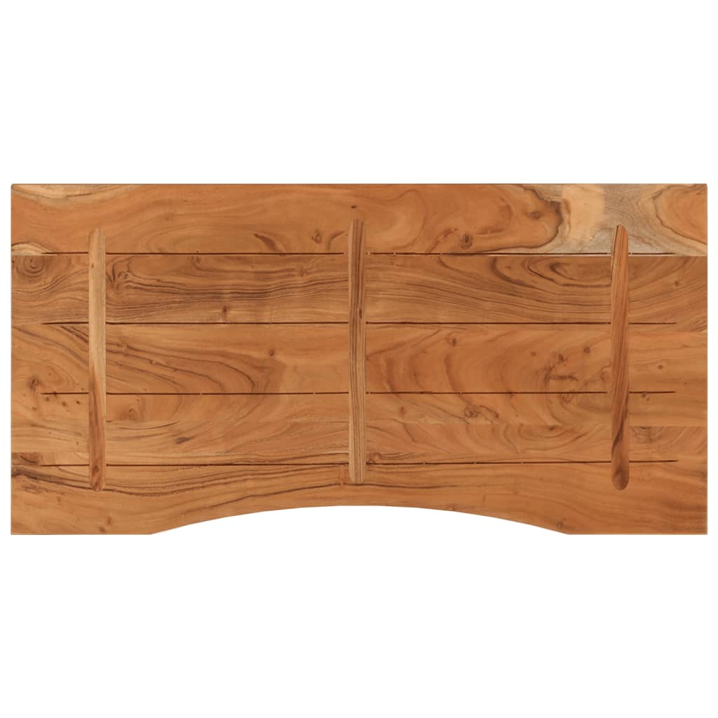 Dessus de bureau 110x60x2,5 cm rectangulaire bois massif acacia Plateaux de table vidaXL