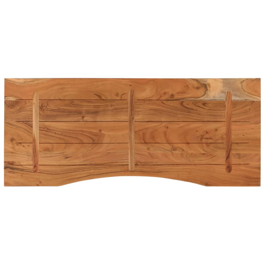 Dessus de bureau 140x60x2,5 cm rectangulaire bois massif acacia Plateaux de table vidaXL