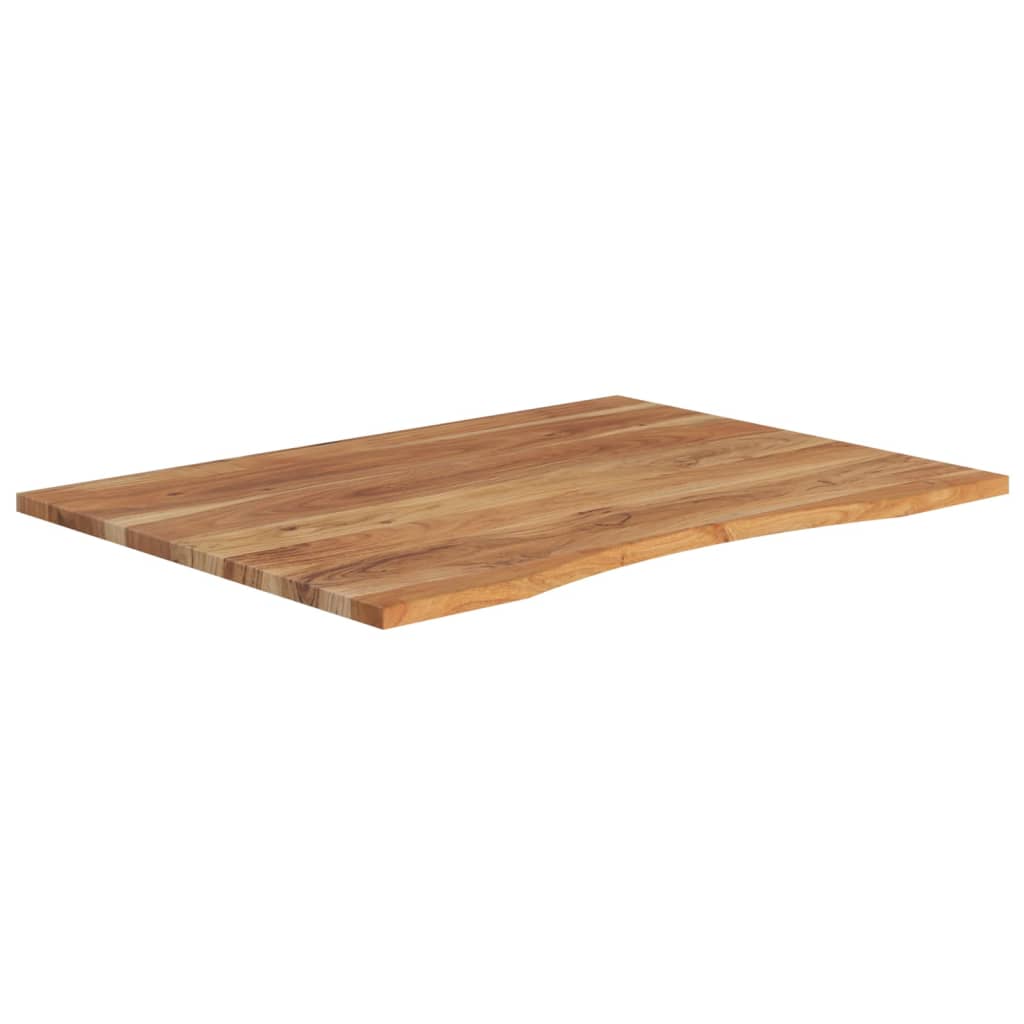 Dessus de bureau 100x80x2,5 cm rectangulaire bois massif acacia Plateaux de table vidaXL