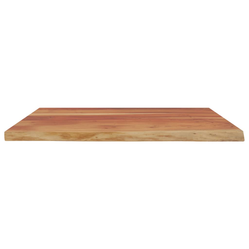 Dessus de table 100x80x2,5 cm rectangulaire bois massif acacia Plateaux de table vidaXL