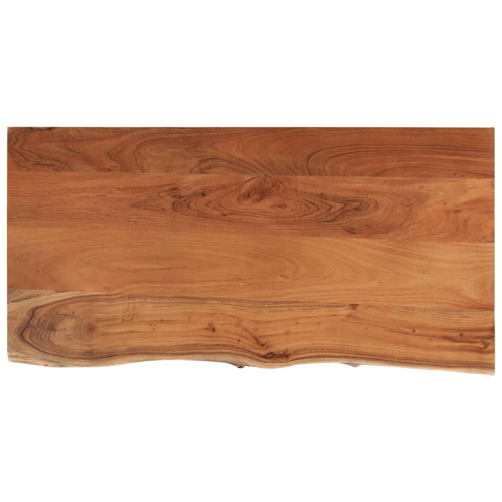 Dessus de table 80x40x3,8 cm rectangulaire bois massif acacia Plateaux de table vidaXL   