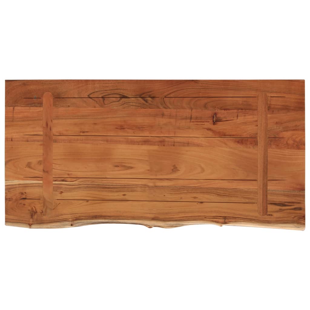 Dessus de table 80x40x3,8 cm rectangulaire bois massif acacia Plateaux de table vidaXL   