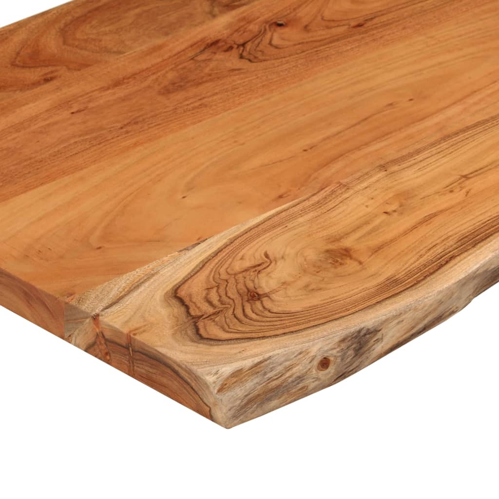 Dessus de table 80x40x3,8 cm rectangulaire bois massif acacia Plateaux de table vidaXL   