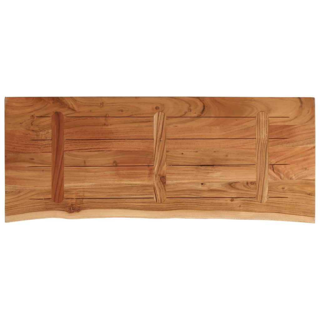 Dessus de table 90x40x3,8 cm rectangulaire bois massif acacia Plateaux de table vidaXL   