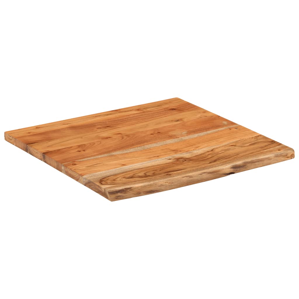 Comptoir de salle de bain 60x60x3,8 cm carré bois massif acacia Plateaux de table vidaXL