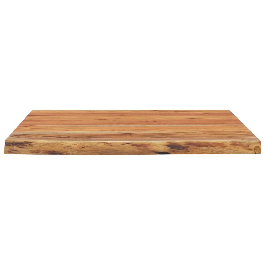 Comptoir de salle de bain 60x60x3,8 cm carré bois massif acacia Plateaux de table vidaXL