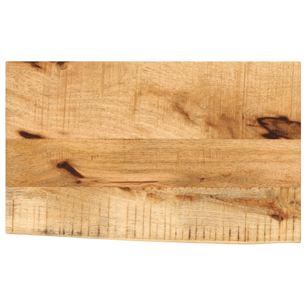 Dessus de table 40x20x2,5 cm bord vif bois massif manguier brut Plateaux de table vidaXL   