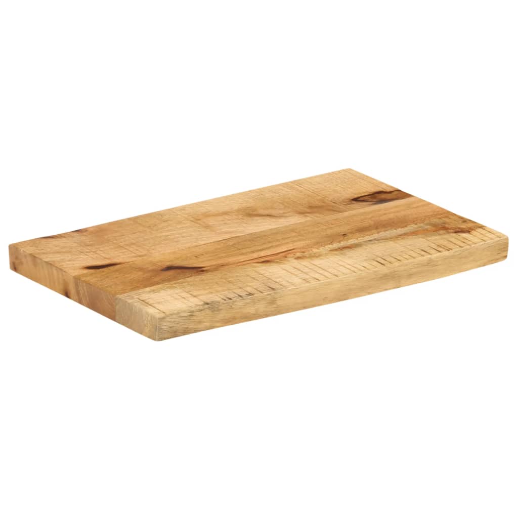 Dessus de table 40x20x2,5 cm bord vif bois massif manguier brut Plateaux de table vidaXL   