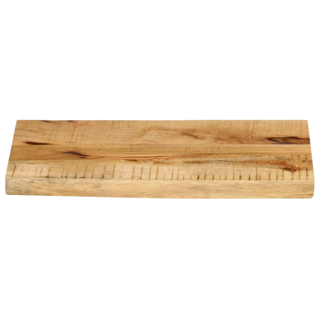 Dessus de table 40x20x2,5 cm bord vif bois massif manguier brut Plateaux de table vidaXL   