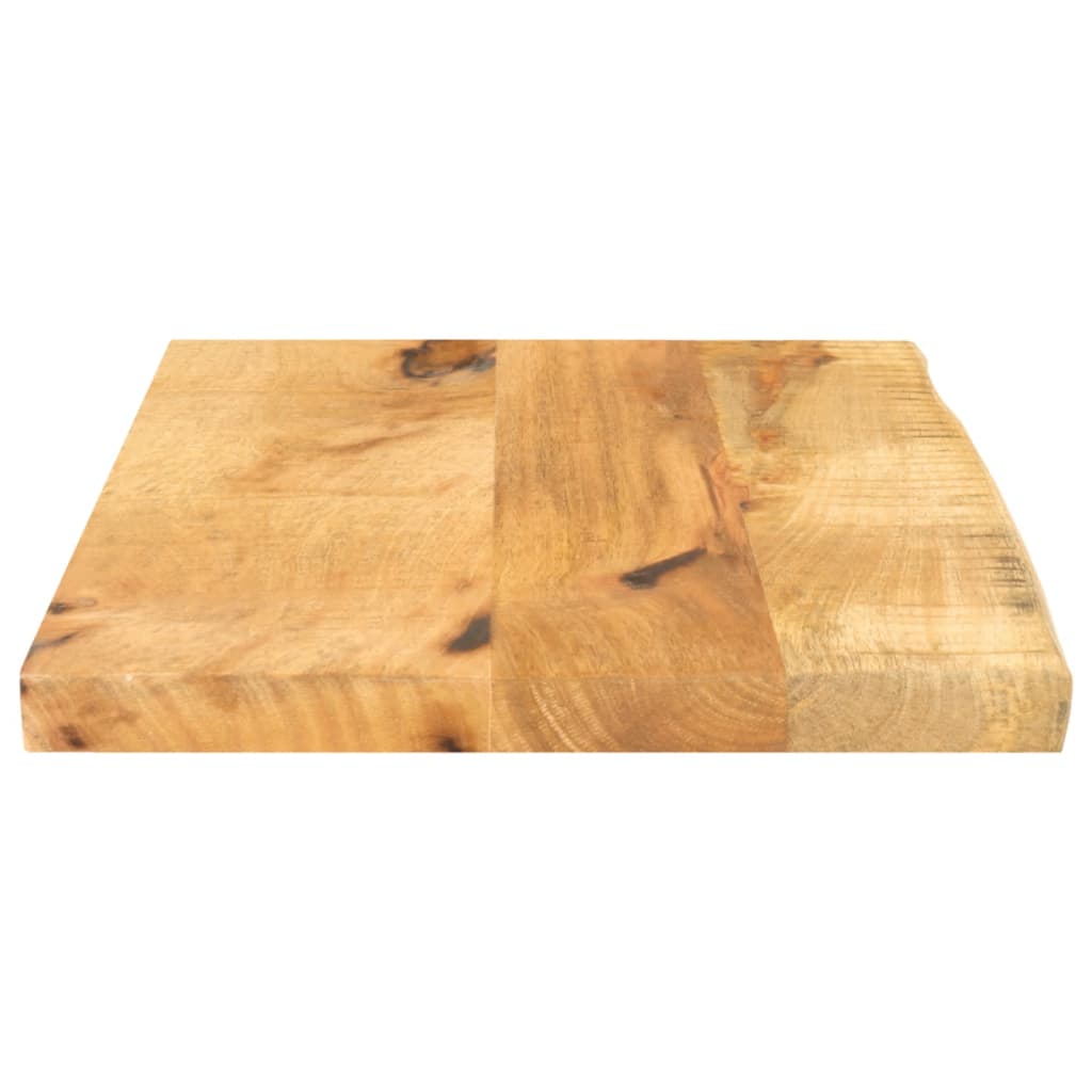 Dessus de table 40x20x2,5 cm bord vif bois massif manguier brut Plateaux de table vidaXL   