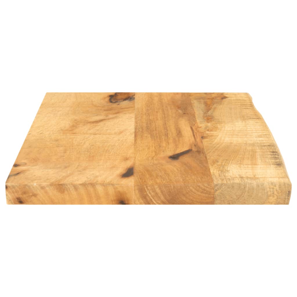 Dessus de table 50x20x2,5 cm bord vif bois massif manguier brut Plateaux de table vidaXL   