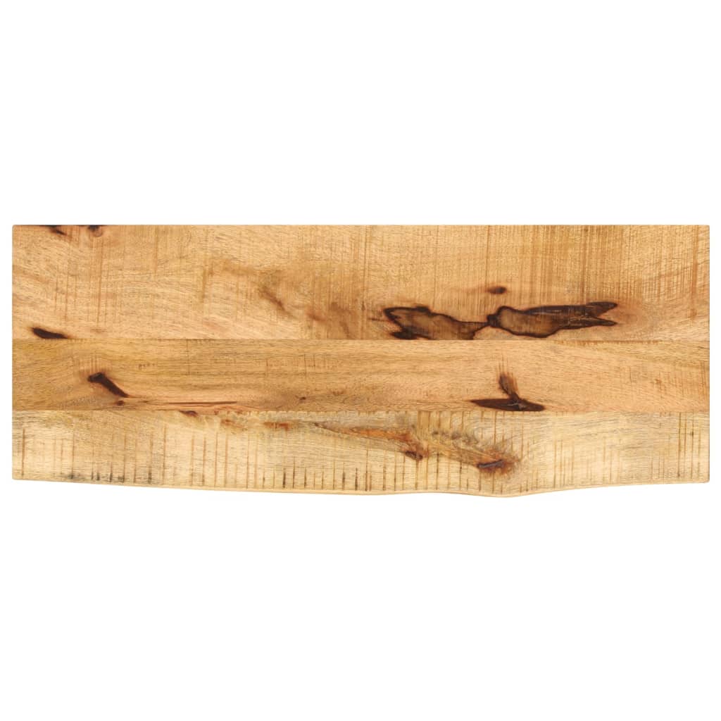 Dessus de table 70x20x2,5 cm bord vif bois massif manguier brut Plateaux de table vidaXL   