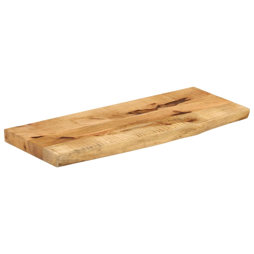 Dessus de table 70x20x2,5 cm bord vif bois massif manguier brut Plateaux de table vidaXL   