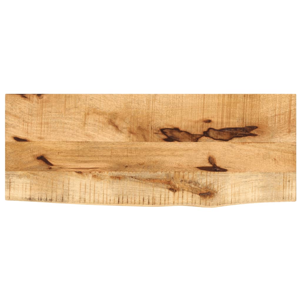 Dessus de table 90x20x2,5 cm bord vif bois massif manguier brut Plateaux de table vidaXL   