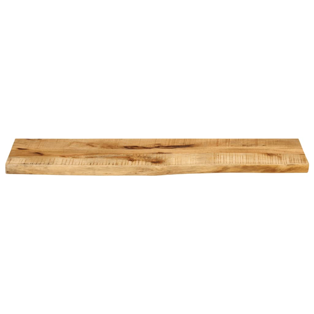 Dessus de table 100x20x2,5cm bord vif bois massif manguier brut Plateaux de table vidaXL   