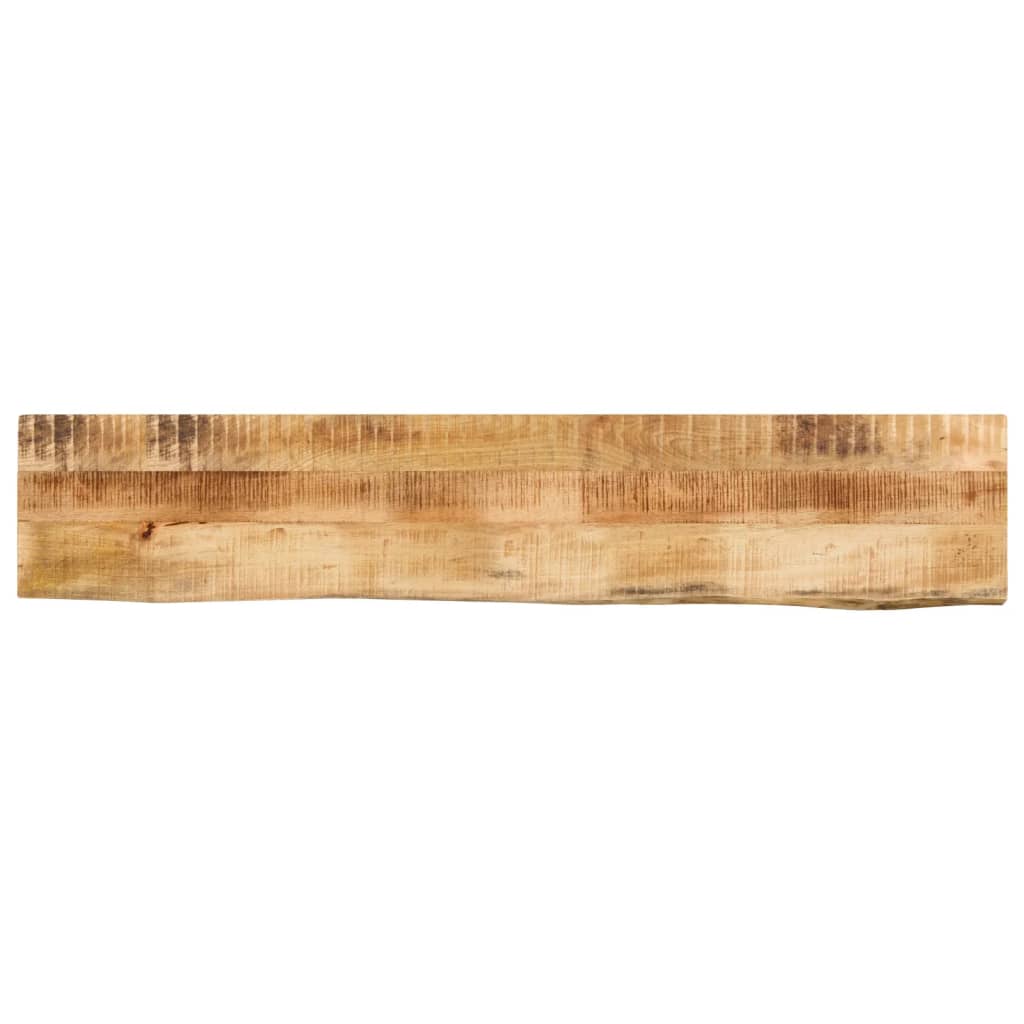 Dessus de table 140x20x2,5cm bord vif bois massif manguier brut Plateaux de table vidaXL   