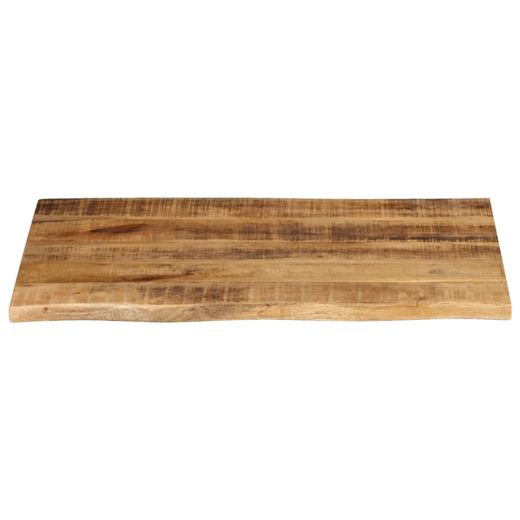 Dessus de table 70x60x2,5 cm bord vif bois massif manguier brut Plateaux de table vidaXL   