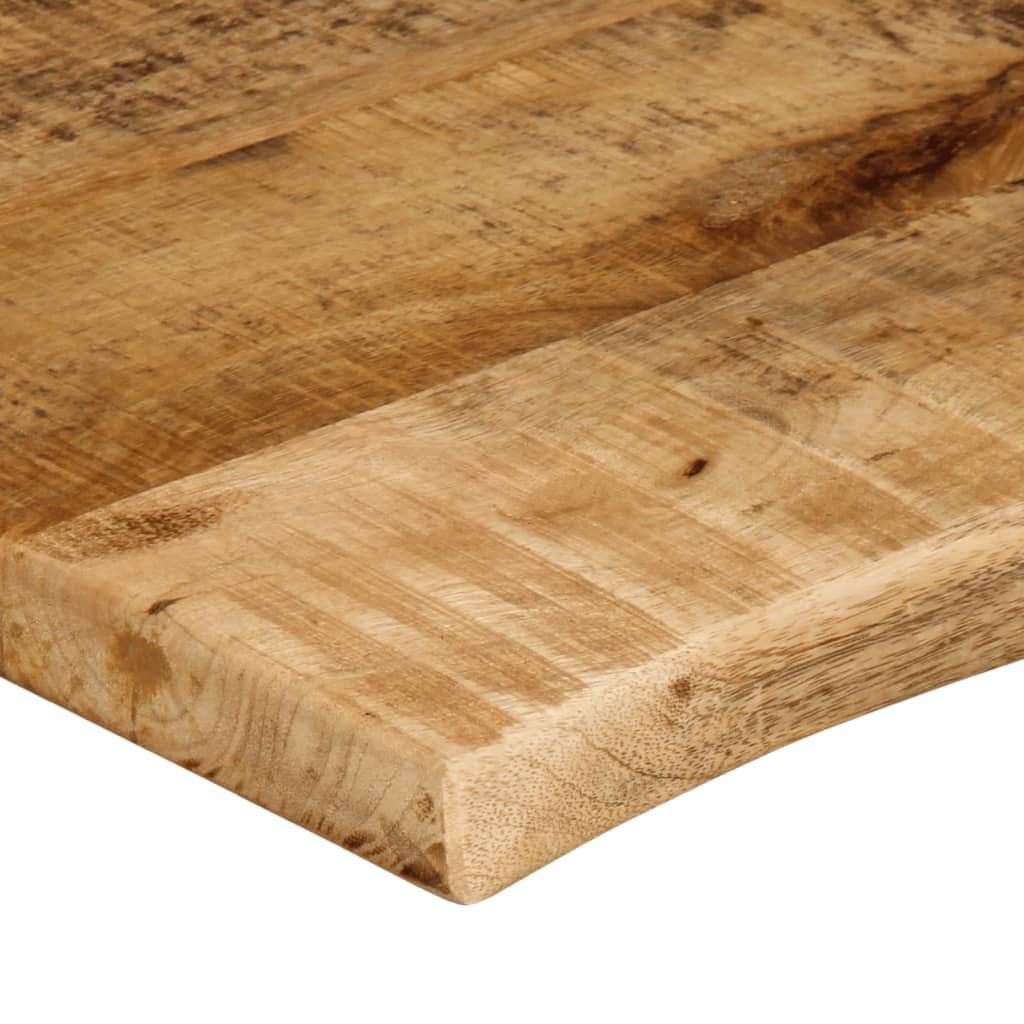 Dessus de table 70x60x2,5 cm bord vif bois massif manguier brut Plateaux de table vidaXL   