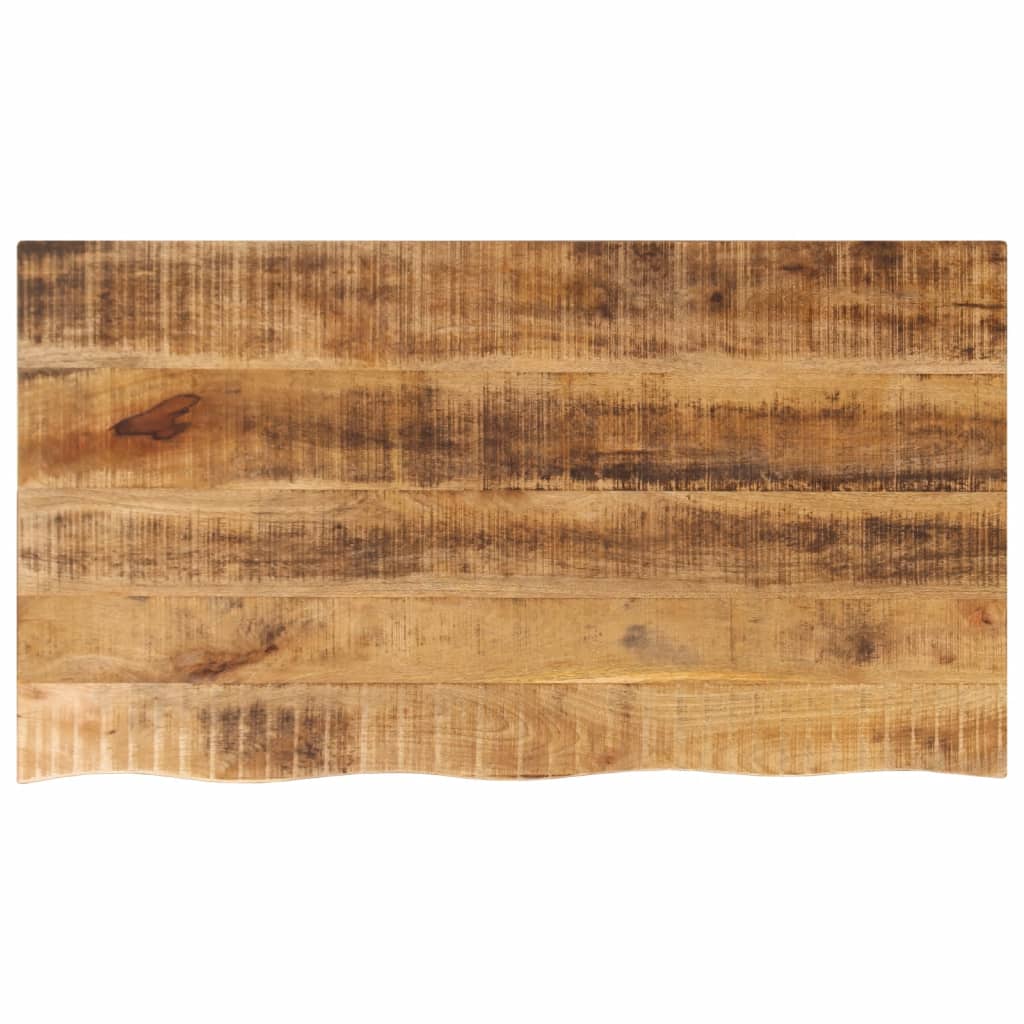 Dessus de table 120x60x2,5cm bord vif bois massif manguier brut Plateaux de table vidaXL   