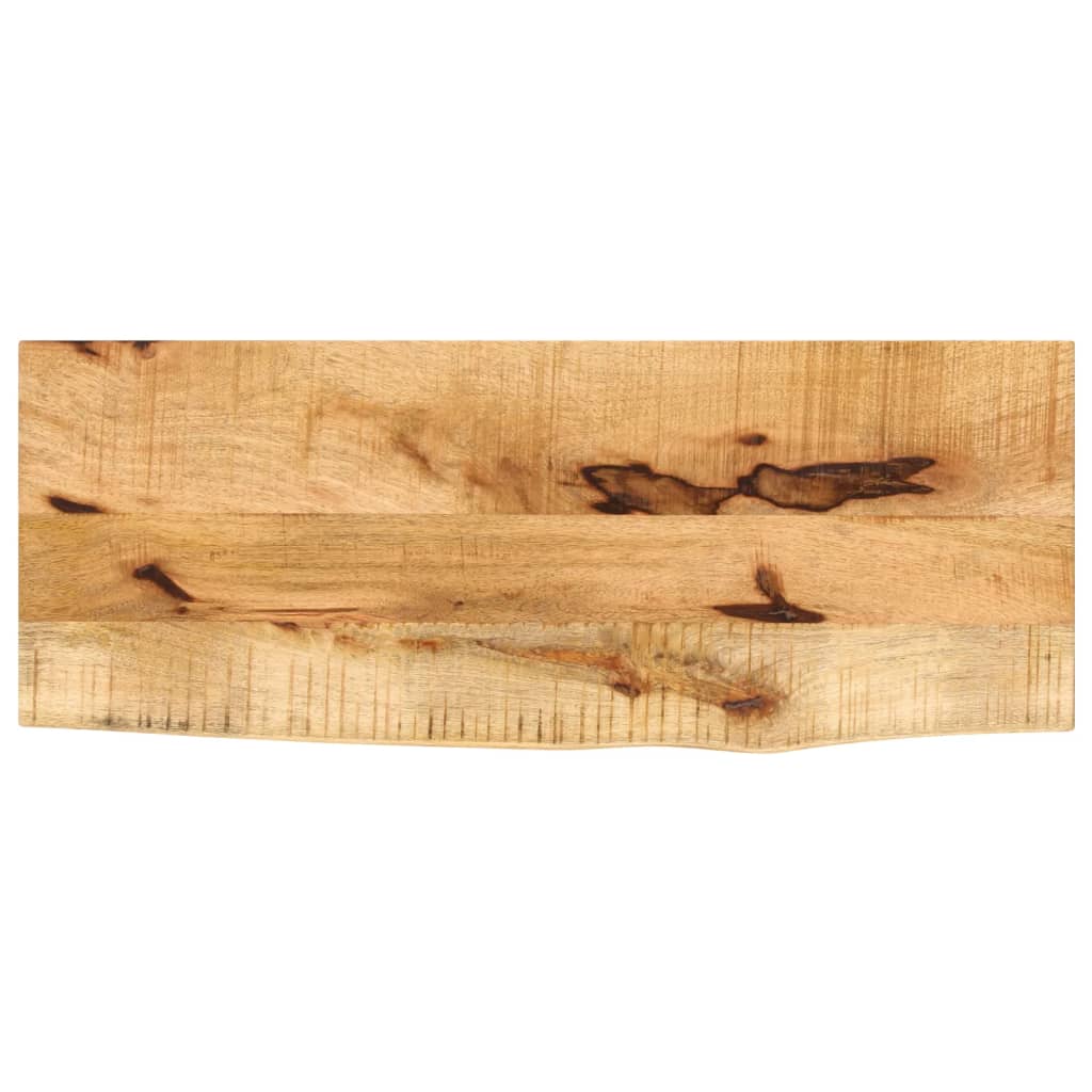 Dessus de table 70x20x3,8 cm bord vif bois massif manguier brut Plateaux de table vidaXL   