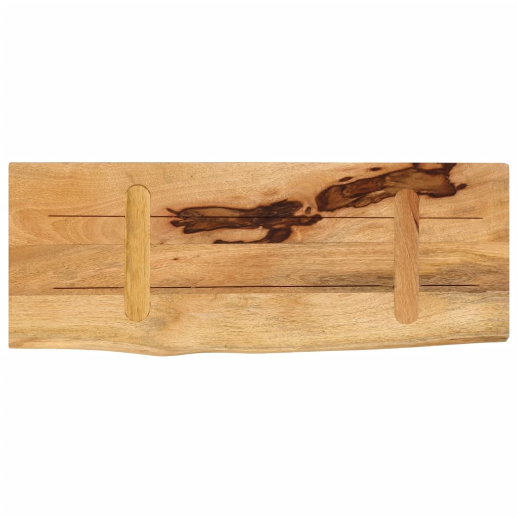 Dessus de table 70x20x3,8 cm bord vif bois massif manguier brut Plateaux de table vidaXL   