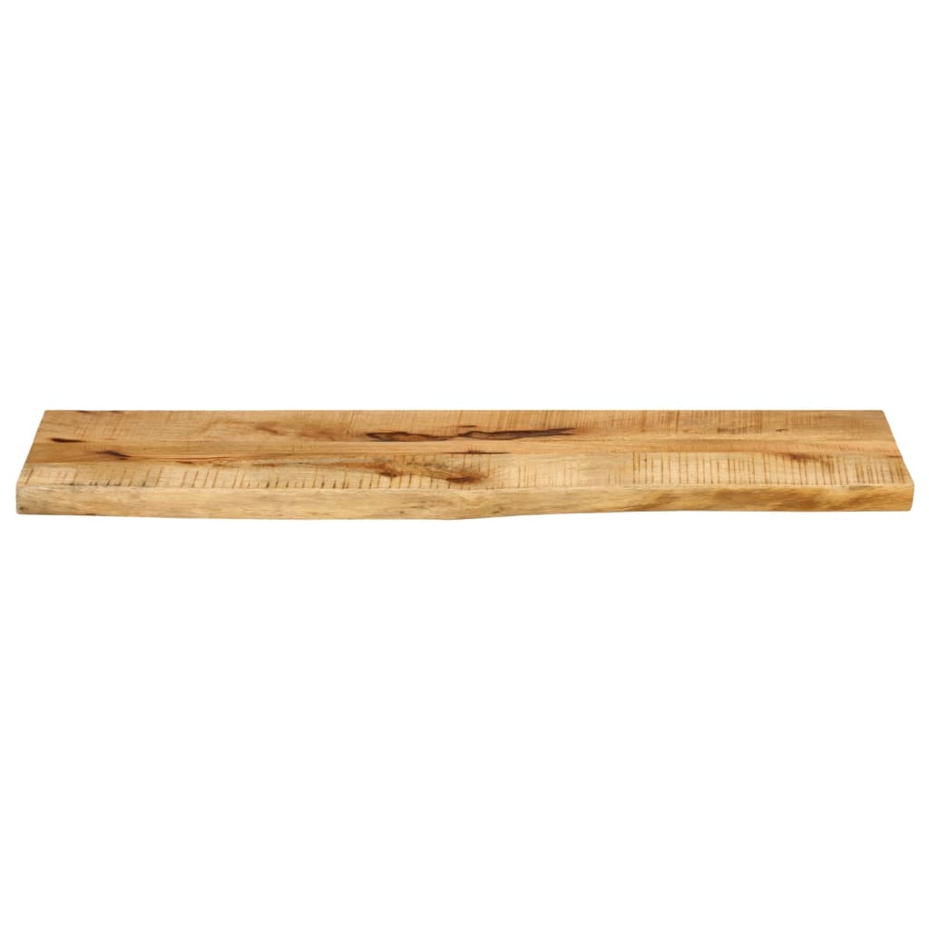 Dessus de table 100x20x3,8cm bord vif bois massif manguier brut Plateaux de table vidaXL   