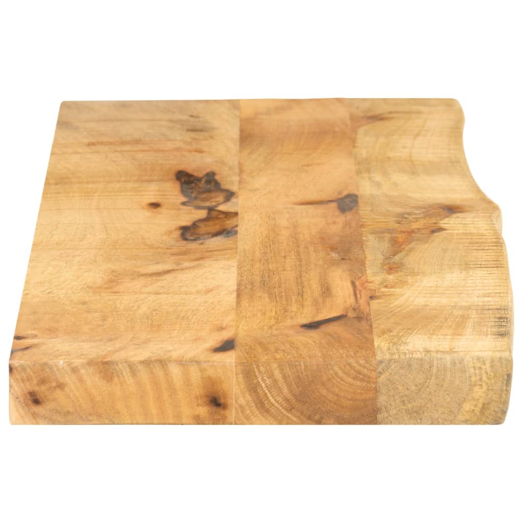 Dessus de table 100x20x3,8cm bord vif bois massif manguier brut Plateaux de table vidaXL   