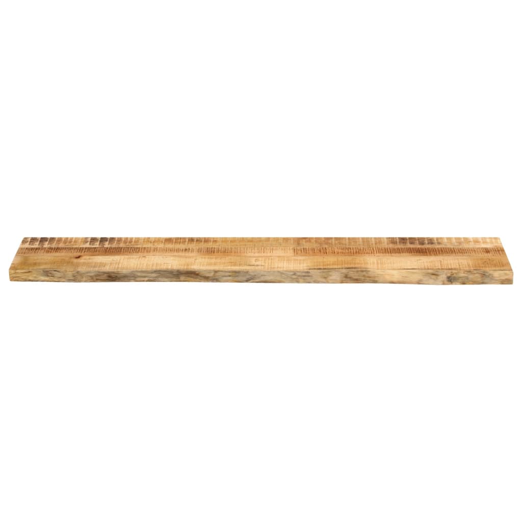 Dessus de table 140x20x3,8cm bord vif bois massif manguier brut Plateaux de table vidaXL   