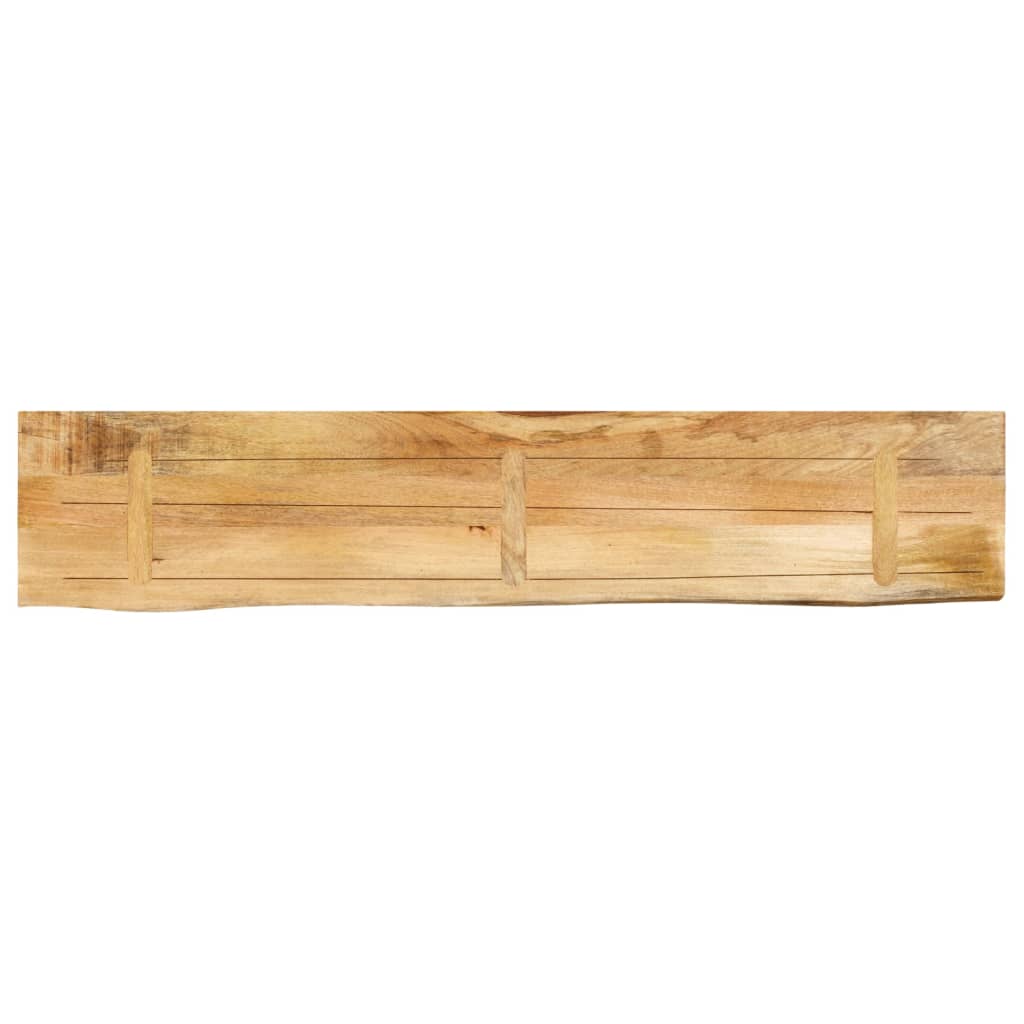 Dessus de table 140x20x3,8cm bord vif bois massif manguier brut Plateaux de table vidaXL   