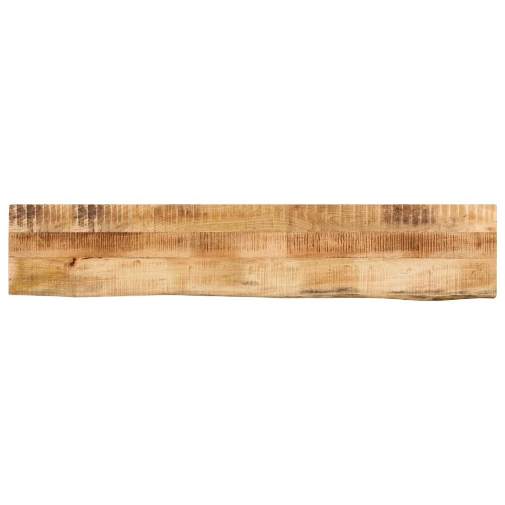 Dessus de table 140x30x3,8 cm bord vif bois massif manguier bru Plateaux de table vidaXL   