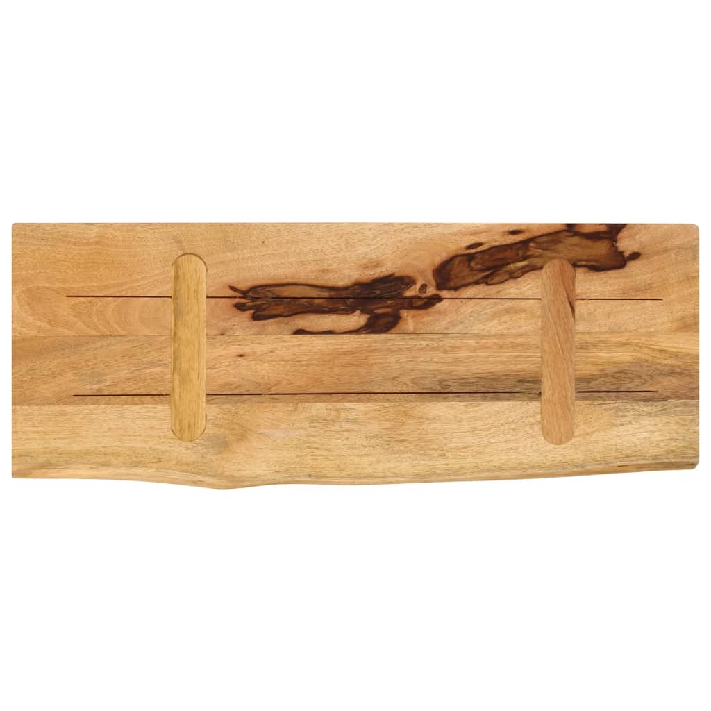 Dessus de table 80x40x3,8 cm bord vif bois massif manguier brut Plateaux de table vidaXL   