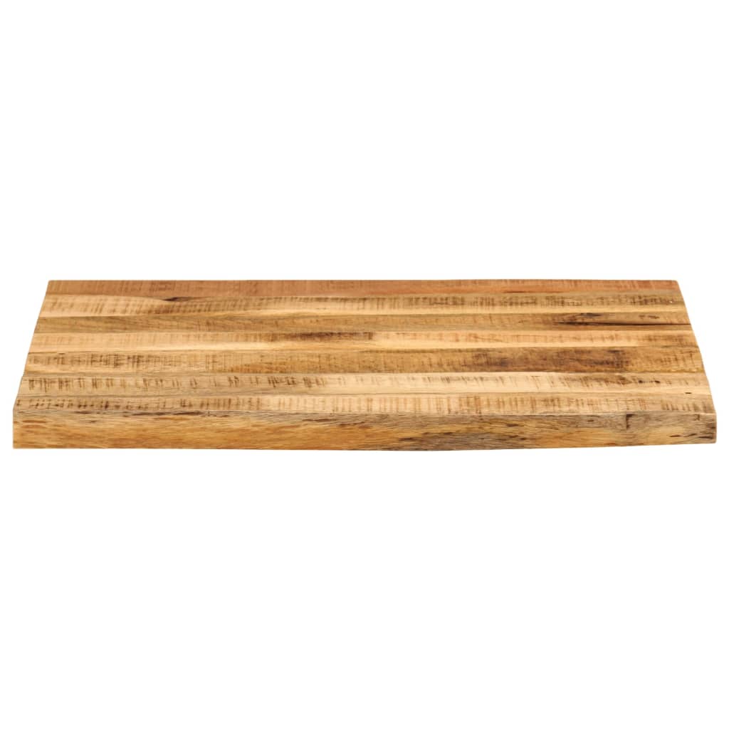 Dessus de table 80x80x3,8 cm bord vif bois massif manguier brut Plateaux de table vidaXL   