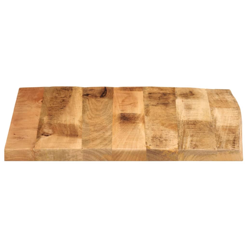 Dessus de table 80x80x3,8 cm bord vif bois massif manguier brut Plateaux de table vidaXL   